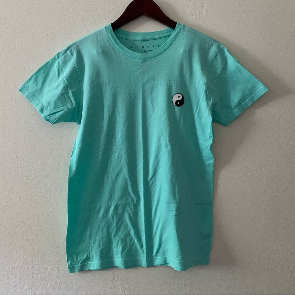 Pre-Owned Men’s Rebels and Nomads Teal T-Shirt Size Small